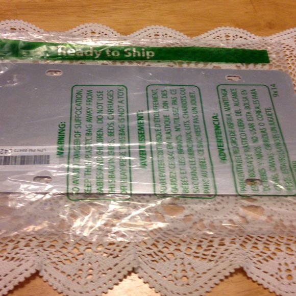 Breast Cancer Awareness auto tag, Pink ribbon car plate - Picture 2 of 4